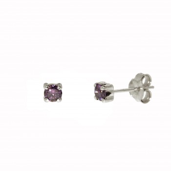 Boucle d'oreille en or 10kt. 02-3BOW